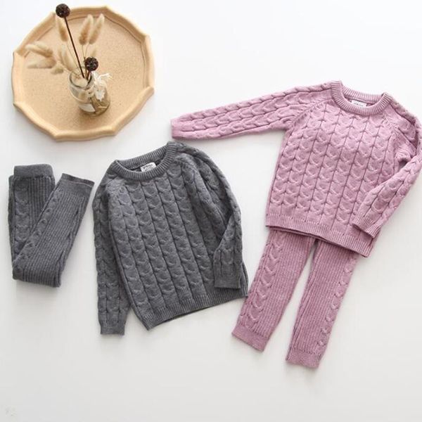 clothing sets autumn toddler girls boys suit baby knitting pullover sweater+pants winter infant knit clothes set, White
clothing sets autumn toddler girls boys suit baby knitting pullover sweater+pants winter infant knit clothes set, White