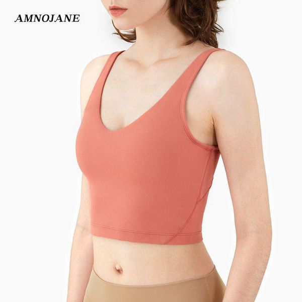 gym clothing high impact sports bra for women naked feeling sport bras push up fitness vest workout underwear tank 2021autumn, White;black
gym clothing high impact sports bra for women naked feeling sport bras push up fitness vest workout underwear tank 2021autumn, White;black