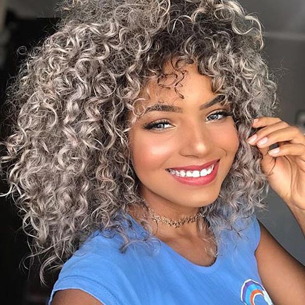 afro fluffy wigs kinky curly synthetic wig for black women african america fake hair daily part use with bangs
afro fluffy wigs kinky curly synthetic wig for black women african america fake hair daily part use with bangs