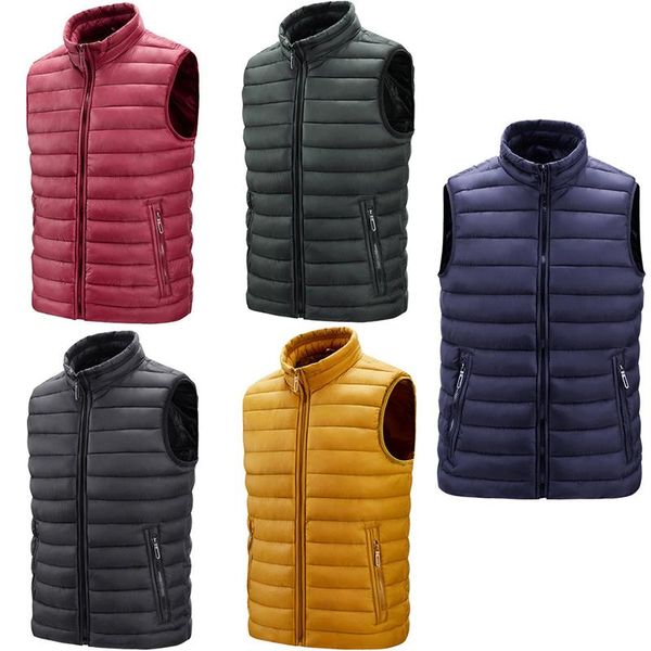 men's vests mens sleeveless body warmer puffer quilted padded jackets waistcoat, Black;white
men's vests mens sleeveless body warmer puffer quilted padded jackets waistcoat, Black;white
