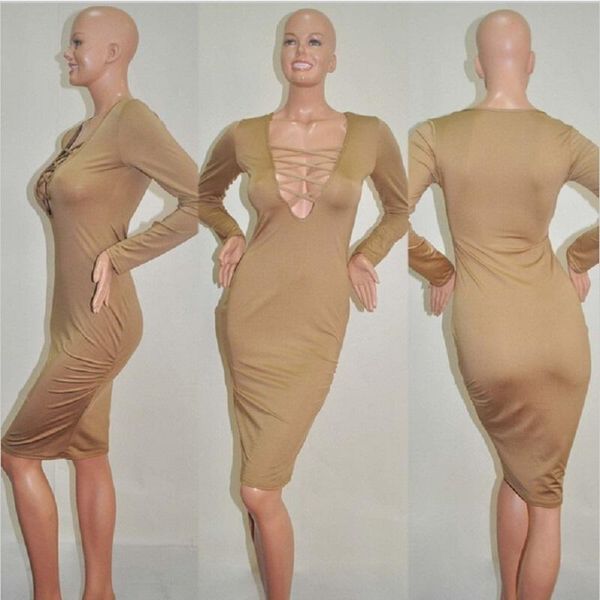 women 2021 bodycon dress strappy hollow out in the front chest club wear slim fit bandage party casual dresses, Black;gray
women 2021 bodycon dress strappy hollow out in the front chest club wear slim fit bandage party casual dresses, Black;gray