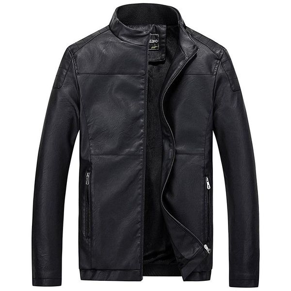 men's fur & faux punk leather jacket men printed winter bomber pu coat stand collar slim fit, Black
men's fur & faux punk leather jacket men printed winter bomber pu coat stand collar slim fit, Black