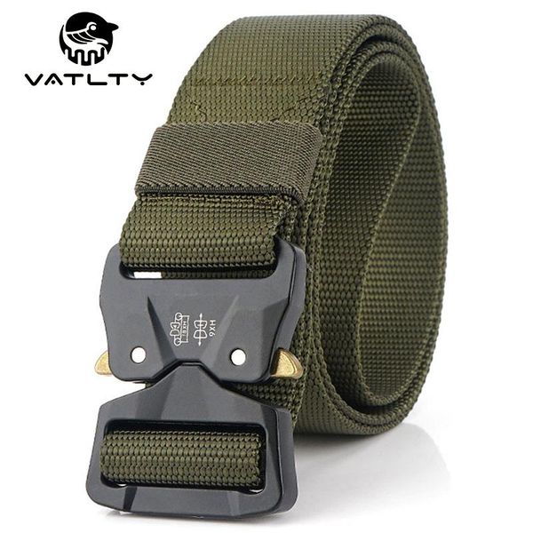 official authentic nylon tactical belt for men anti-rust metal quick release buckle military 1200d outdoor work waist support, Black;gray
official authentic nylon tactical belt for men anti-rust metal quick release buckle military 1200d outdoor work waist support, Black;gray