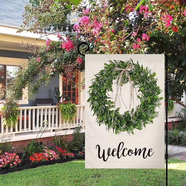 garden decorations fashion welcome flag, boxwood wreath spring yard flag with ser double sided burlap fall weather resistant seasonal
garden decorations fashion welcome flag, boxwood wreath spring yard flag with ser double sided burlap fall weather resistant seasonal