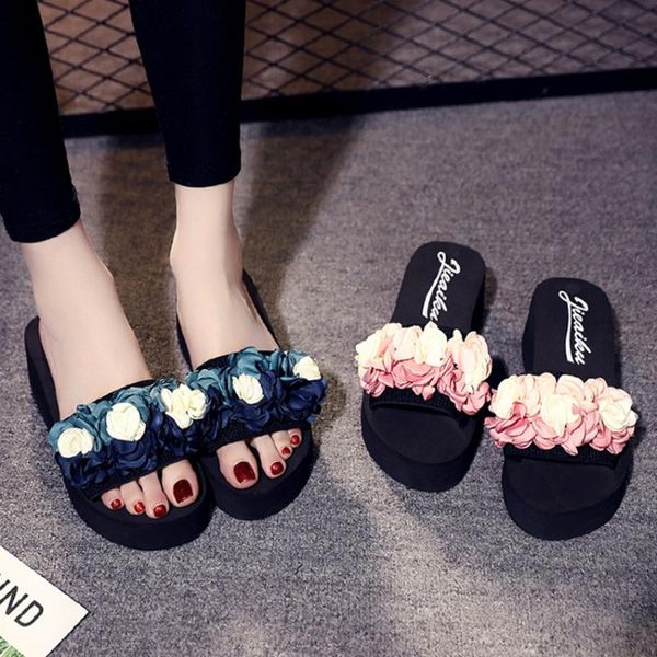flower women sandals platform wedges slippers spring/summer pink/blue female shoes casual lady woman footwear, Black
flower women sandals platform wedges slippers spring/summer pink/blue female shoes casual lady woman footwear, Black