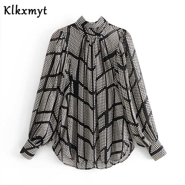 klkxmyt za blouse women 2021 fashion dot check print loose casual blouses vintage long sleeve female shirts blusas chic, White
klkxmyt za blouse women 2021 fashion dot check print loose casual blouses vintage long sleeve female shirts blusas chic, White