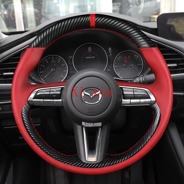 steering wheel covers for 3/6 cx4 cx5 cx30 cx8 customized leather hand-sewn special cover car interior accessories
steering wheel covers for 3/6 cx4 cx5 cx30 cx8 customized leather hand-sewn special cover car interior accessories