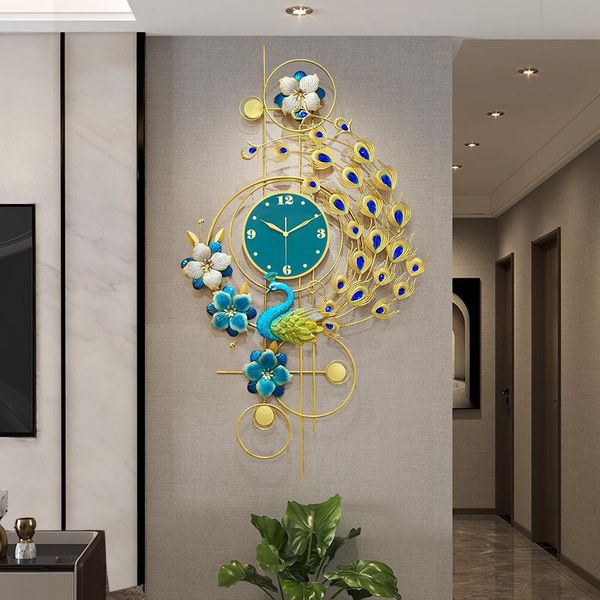 wall clocks home decoration living room chinese creative peacock clock mute atmosphere european modern light luxury watch
wall clocks home decoration living room chinese creative peacock clock mute atmosphere european modern light luxury watch