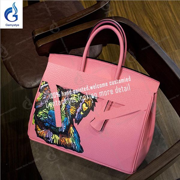 new art hand make draw graffiti peg dog animal pink totes custom h bags genuine leather cowhide handbags hand painted gifts
new art hand make draw graffiti peg dog animal pink totes custom h bags genuine leather cowhide handbags hand painted gifts