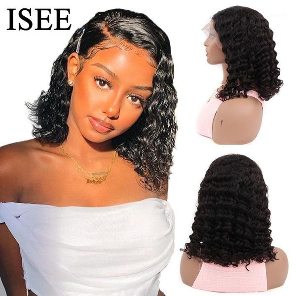 peruvian deep wave short bob human hair wigs 13x4 lace frontal wig isee front for women1, Black;brown
peruvian deep wave short bob human hair wigs 13x4 lace frontal wig isee front for women1, Black;brown