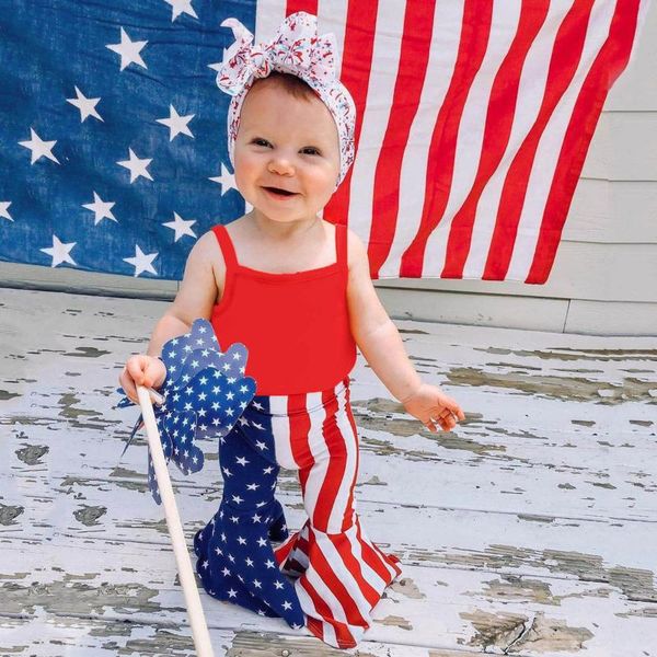 clothing sets baby girl clothes set infant 4th-of-july strap romper flag bell-bottoms independence day 6 12 months 2 3 4 5 years, White
clothing sets baby girl clothes set infant 4th-of-july strap romper flag bell-bottoms independence day 6 12 months 2 3 4 5 years, White