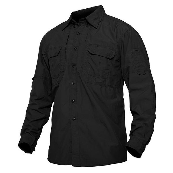 men's casual shirts tactical summer lightweight quick drying army military long sleeve outdoor work cargo, White;black
men's casual shirts tactical summer lightweight quick drying army military long sleeve outdoor work cargo, White;black