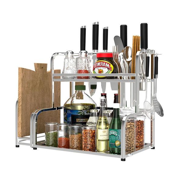 kitchen storage & organization beemsk spice jar bottle seasoning rack stainless steel shelving space saver cutlery 
kitchen storage & organization beemsk spice jar bottle seasoning rack stainless steel shelving space saver cutlery
