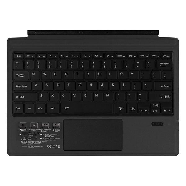 wireless keyboard with touchpad for /surface pro 4, ultra-slim 7 color backlight bluetooth keyboards
wireless keyboard with touchpad for /surface pro 4, ultra-slim 7 color backlight bluetooth keyboards