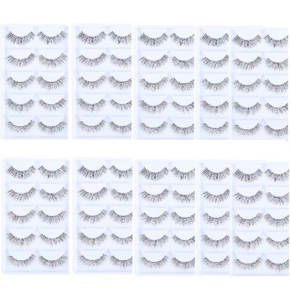 false eyelashes 25/50 pairs wholesale natural 3d lashes long eye soft slender eyelash extension tools makeup beauty tslm1
false eyelashes 25/50 pairs wholesale natural 3d lashes long eye soft slender eyelash extension tools makeup beauty tslm1
