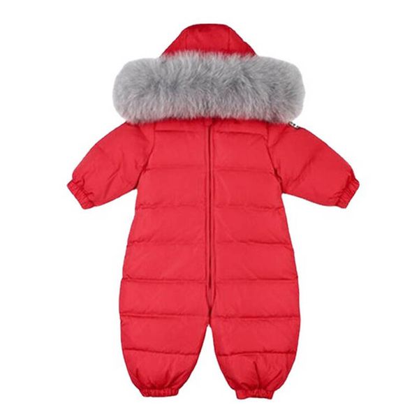 baby rompers winter newborn down coat bodysuits infant babies clothes girls boys jumpsuit hooded kids one piece clothing toddler outwear war, Blue