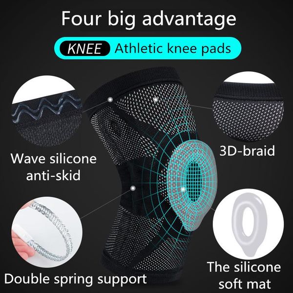nylon elastic sports knee pads breathable support brace running fitness hiking cycling protector elbow &, Black;gray
nylon elastic sports knee pads breathable support brace running fitness hiking cycling protector elbow &, Black;gray