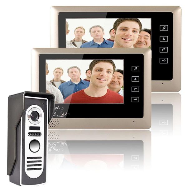 inch tft touch screen color lcd video door phone wired intercom 2 monitor doorbell system phones
inch tft touch screen color lcd video door phone wired intercom 2 monitor doorbell system phones