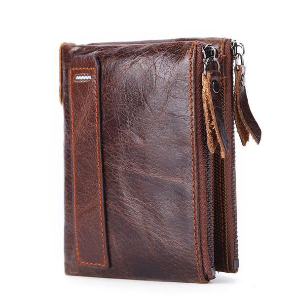 wallets double zipper women purse multi-functions cowhide leather men rfid cards holder coin bag unisex, Red;black
wallets double zipper women purse multi-functions cowhide leather men rfid cards holder coin bag unisex, Red;black