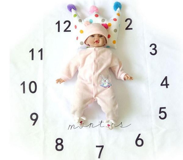 50pcs born baby milestone blanket pography prop background monthly growth shooting po bedding wrap 100x100cm blankets & swaddling
50pcs born baby milestone blanket pography prop background monthly growth shooting po bedding wrap 100x100cm blankets & swaddling