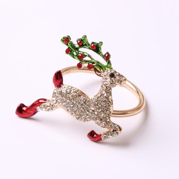 10pcs/metal christmas reindeer napkin ring deskdecoration used for family gathering, holiday dinner party, etc. rings
10pcs/metal christmas reindeer napkin ring deskdecoration used for family gathering, holiday dinner party, etc. rings