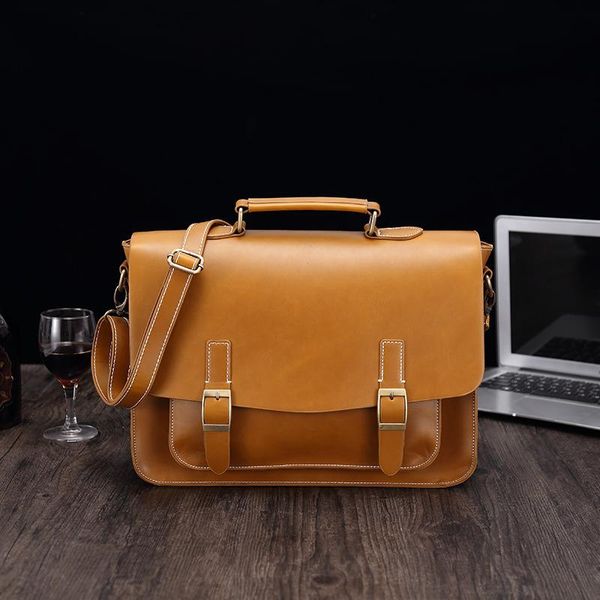 briefcases business men bag double belt decor brand ol leather briefcase lawyer doucument maletines para hombres
briefcases business men bag double belt decor brand ol leather briefcase lawyer doucument maletines para hombres
