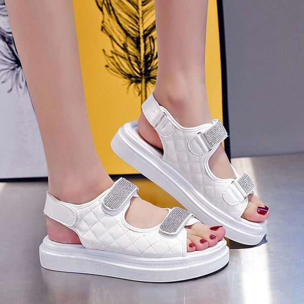 sandals women's sporty flat beach shoes with thick-soled open toe sandal platform womens heels, Black
sandals women's sporty flat beach shoes with thick-soled open toe sandal platform womens heels, Black