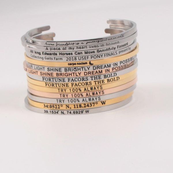 bangle fashion women cuff hand inspiration bracelets 316l stainless steel id bracelet for, Black
bangle fashion women cuff hand inspiration bracelets 316l stainless steel id bracelet for, Black