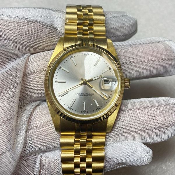 16 types v3 automatic 2813 automatic watch 18k gold women datejust 36mm l solid clasp president men watches male sweeping ladies watch a qua, Slivery;brown
16 types v3 automatic 2813 automatic watch 18k gold women datejust 36mm l solid clasp president men watches male sweeping ladies watch a qua, Slivery;brown
