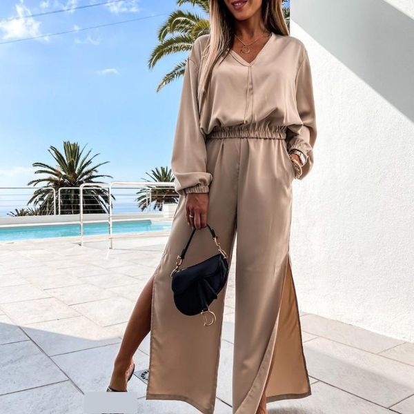tracksuit women summer chiffon soft crop + pants suits solid mujer lady suit loose split sets outfit vetement femme 2021 women's two pi, White
tracksuit women summer chiffon soft crop + pants suits solid mujer lady suit loose split sets outfit vetement femme 2021 women's two pi, White