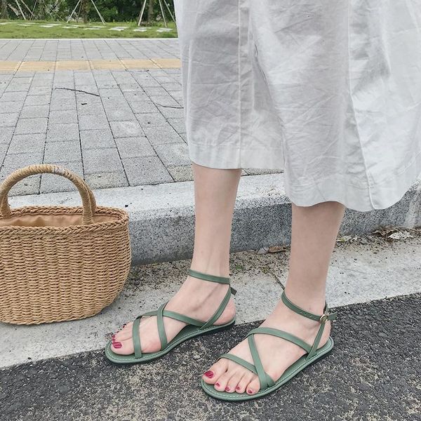 sandals female sandal women's ankle strap ladies shoes summer clear heels all-match girls low gladiator fashion flat buckle com bly7, Black
sandals female sandal women's ankle strap ladies shoes summer clear heels all-match girls low gladiator fashion flat buckle com bly7, Black