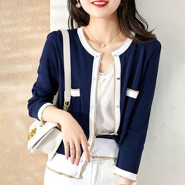 women's knits & tees women 2021 spring summer vintage elegant cardigan female casual knit sweater o neck long sleeve jumper lady street, White
women's knits & tees women 2021 spring summer vintage elegant cardigan female casual knit sweater o neck long sleeve jumper lady street, White
