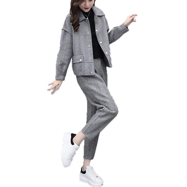 two piece dress rlyaeiz 2021 winter fashion 2 set women tracksuits autumn casual warm short jackets + ankle-length pants track suit, White
two piece dress rlyaeiz 2021 winter fashion 2 set women tracksuits autumn casual warm short jackets + ankle-length pants track suit, White