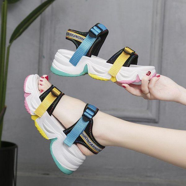 dress shoes 2021 summer classic women sport sandals wedge outdoor cool platform beach, Black
dress shoes 2021 summer classic women sport sandals wedge outdoor cool platform beach, Black