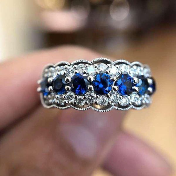 wedding rings 2021 blue stone ring crystal round zircon finger cute jewelry love engagement for women ladies, Slivery;golden
wedding rings 2021 blue stone ring crystal round zircon finger cute jewelry love engagement for women ladies, Slivery;golden