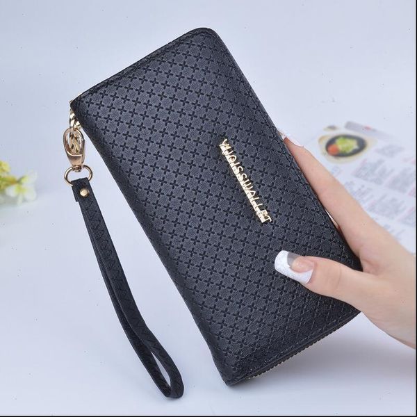ladies zipper purse large capacity practical hand wallet woman pu leather fashion female long section, Red;black
ladies zipper purse large capacity practical hand wallet woman pu leather fashion female long section, Red;black