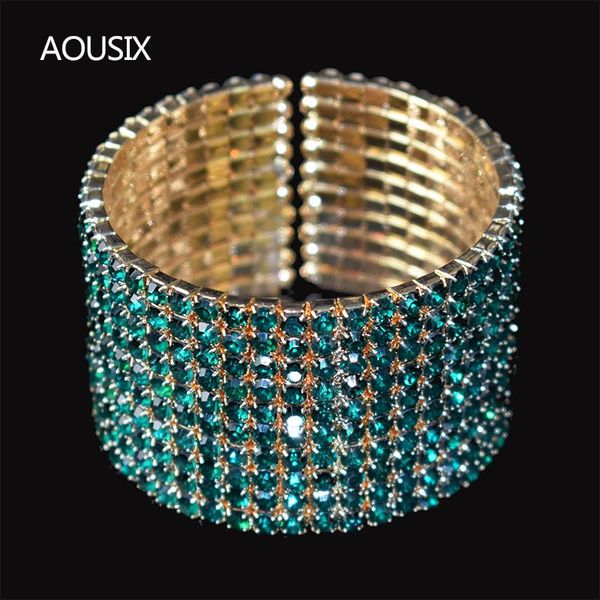 charm bracelets fashion colorful rhinestone women exaggerated 10 rows crystal girl gifts wedding jewelry party, Golden;silver
charm bracelets fashion colorful rhinestone women exaggerated 10 rows crystal girl gifts wedding jewelry party, Golden;silver