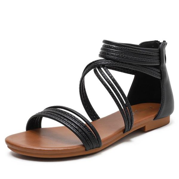 sandals 2021 summer women platform zipper flat casual peep toe beach party ladies shoes zapatos footwear, Black
sandals 2021 summer women platform zipper flat casual peep toe beach party ladies shoes zapatos footwear, Black