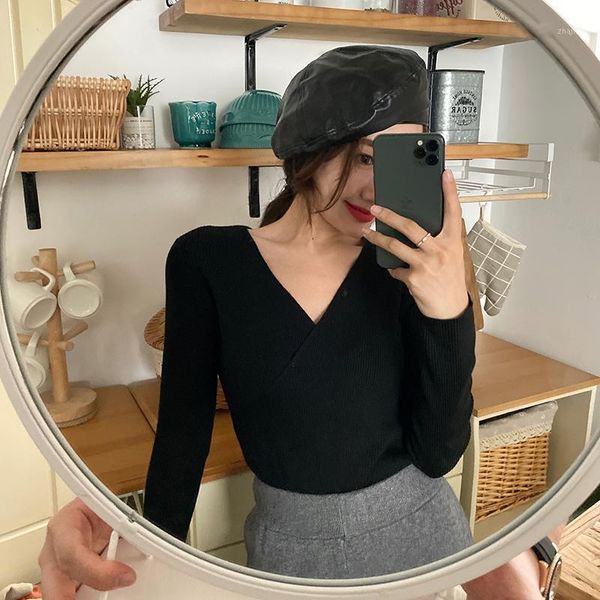 women's sweaters 4 colors 2021 autumn winter sweater v-neck solid long-sleeved slim-fit all-match pullover s-xl, White;black
women's sweaters 4 colors 2021 autumn winter sweater v-neck solid long-sleeved slim-fit all-match pullover s-xl, White;black