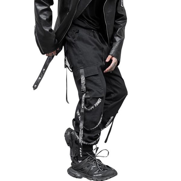 autumn men streetwear joggers black casual ribbons pockets harem pants hip hop cotton cargo trousers abz542 men's
autumn men streetwear joggers black casual ribbons pockets harem pants hip hop cotton cargo trousers abz542 men's