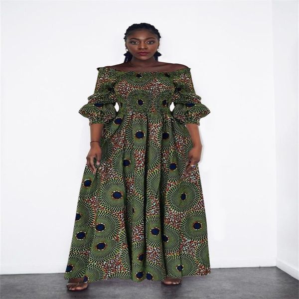 casual dresses fashion african floral print for women vintage high waist slash neck maxi dress three quarter sleeve long autumn, Black;gray
casual dresses fashion african floral print for women vintage high waist slash neck maxi dress three quarter sleeve long autumn, Black;gray