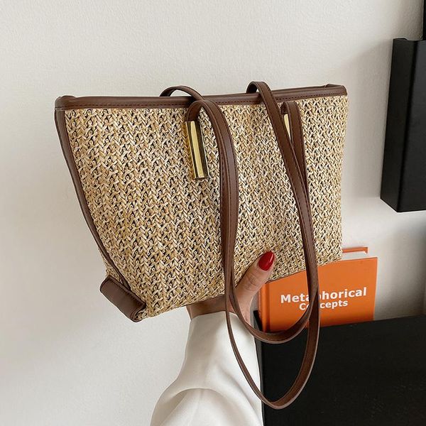 evening bags 2021 brand casual female large capacity straw woven women summer beach lady travel handbags shoulder bag bolsa
evening bags 2021 brand casual female large capacity straw woven women summer beach lady travel handbags shoulder bag bolsa