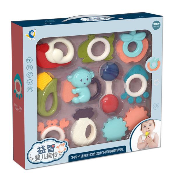 baby 10 piece set of hand ringing gift box
baby 10 piece set of hand ringing gift box