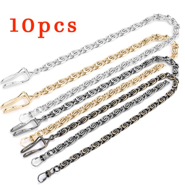 10pcs/lot black bronze silver gold pocket watch chain replacement twist chains for fob watches, Bronze;slivery
10pcs/lot black bronze silver gold pocket watch chain replacement twist chains for fob watches, Bronze;slivery