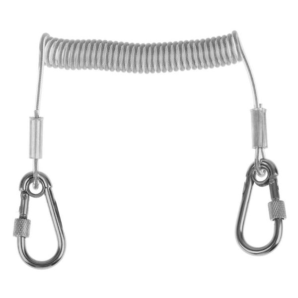 fishing accessories safety lanyards boating rope with carabiner 1.6m coiled pole rod protector ocean sea river tackle boxes
fishing accessories safety lanyards boating rope with carabiner 1.6m coiled pole rod protector ocean sea river tackle boxes