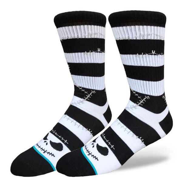 men's socks 2021 skull jack skellington novelty for men hip hop streetwear basketball skateboard outdoor sports calcetines, Black
men's socks 2021 skull jack skellington novelty for men hip hop streetwear basketball skateboard outdoor sports calcetines, Black