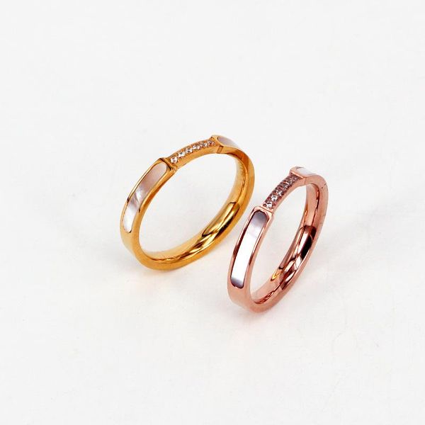 cluster rings temperament rose gold six diamonds micro diamond shell ring female with mother-of-pearl, Golden;silver
cluster rings temperament rose gold six diamonds micro diamond shell ring female with mother-of-pearl, Golden;silver