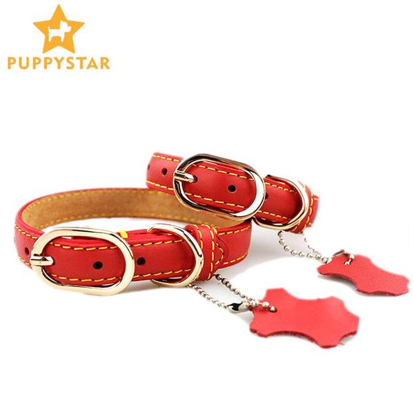 pet dog collar cute adjustable leather accessories for small cat medium puppy play out py0217 collars & leashes 
pet dog collar cute adjustable leather accessories for small cat medium puppy play out py0217 collars & leashes