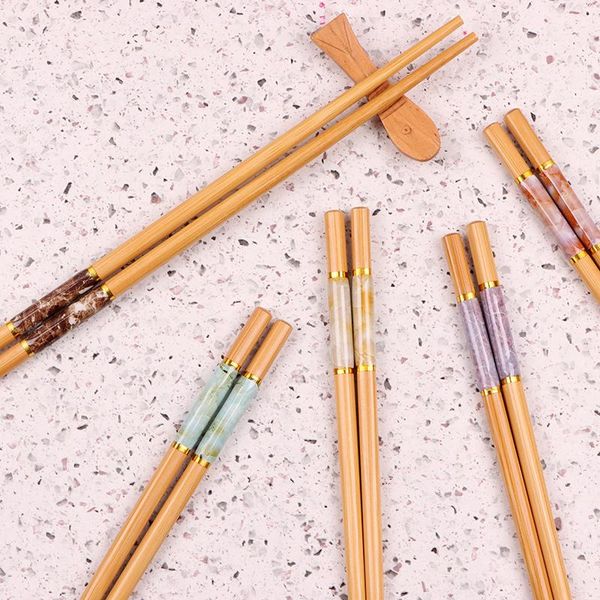 chopsticks stone pattern 5/10/20 pairs five colors chopstick family high-end bamboo home environmental chinese tableware
chopsticks stone pattern 5/10/20 pairs five colors chopstick family high-end bamboo home environmental chinese tableware
