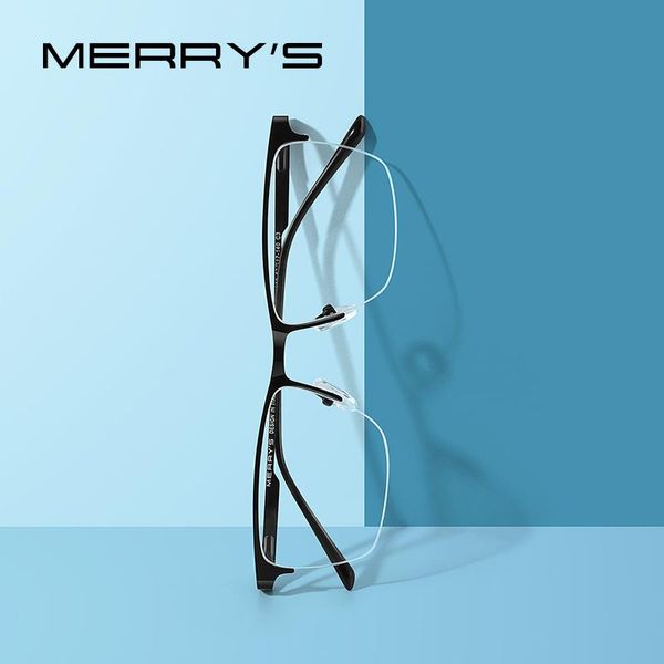 fashion sunglasses frames merry's men alloy optics glasses male square ultralight eyewear myopia prescription half frame s2009, Black
fashion sunglasses frames merry's men alloy optics glasses male square ultralight eyewear myopia prescription half frame s2009, Black